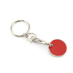 Porta-Chaves Moeda Euromarket BRANCO