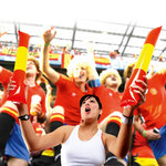 Cheering Sticks Flag SPAIN