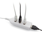 Puerto USB Ohm BLANCO