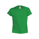 Kinder Farbe T-Shirt Hecom SCHWARZ