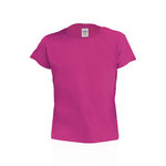 Kinder Farbe T-Shirt Hecom SCHWARZ