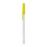 Stylo Elky BLANC/JAUNE