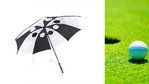 Golf Regenschirm Budyx SCHWARZ / WEISS