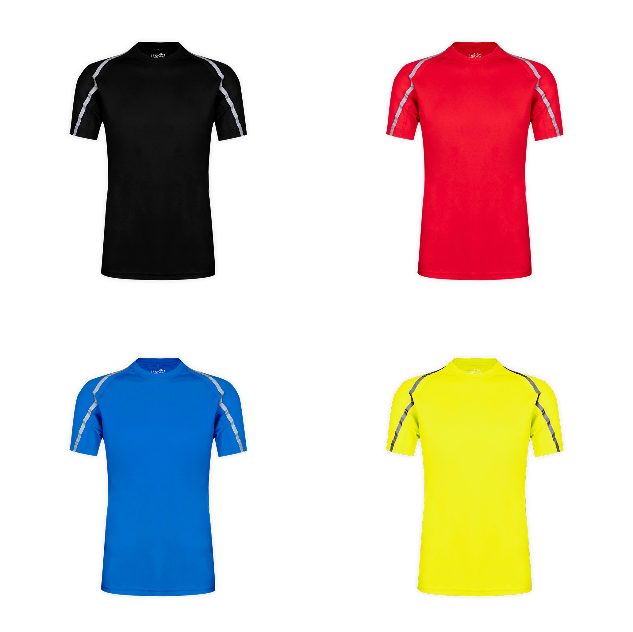 Camiseta Adulto Tecnic Fleser NEGRO