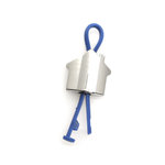 Sleutelhanger Bolky WIT