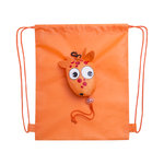 Foldable Drawstring Bag Kissa WHITE