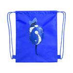 Foldable Drawstring Bag Kissa WHITE