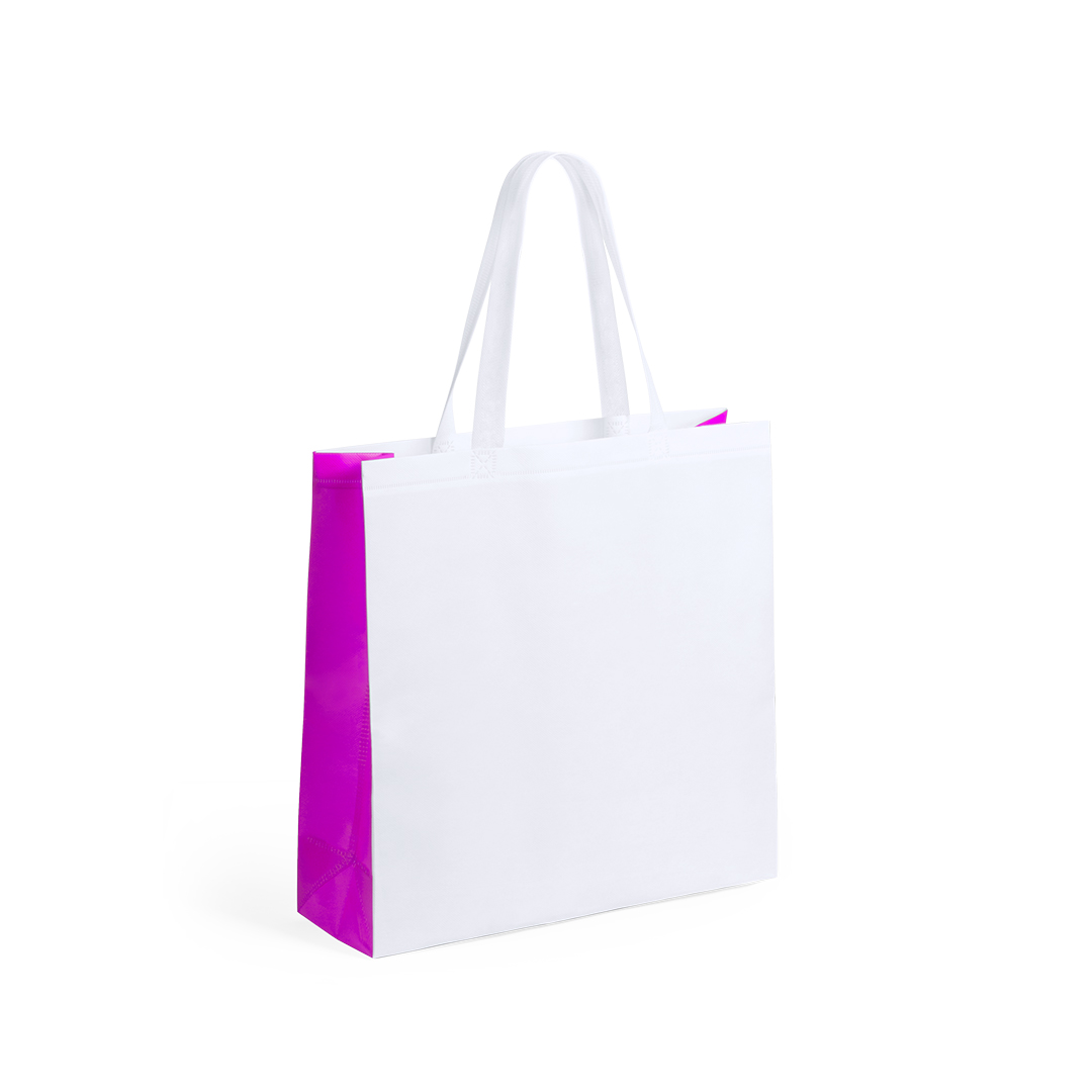 Bolsa promocional Decal fucsia