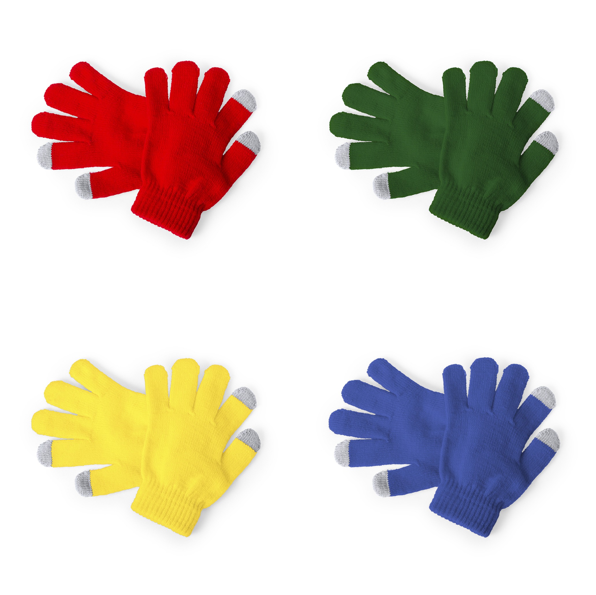 Touchscreen Handschoenen Pigun ROOD
