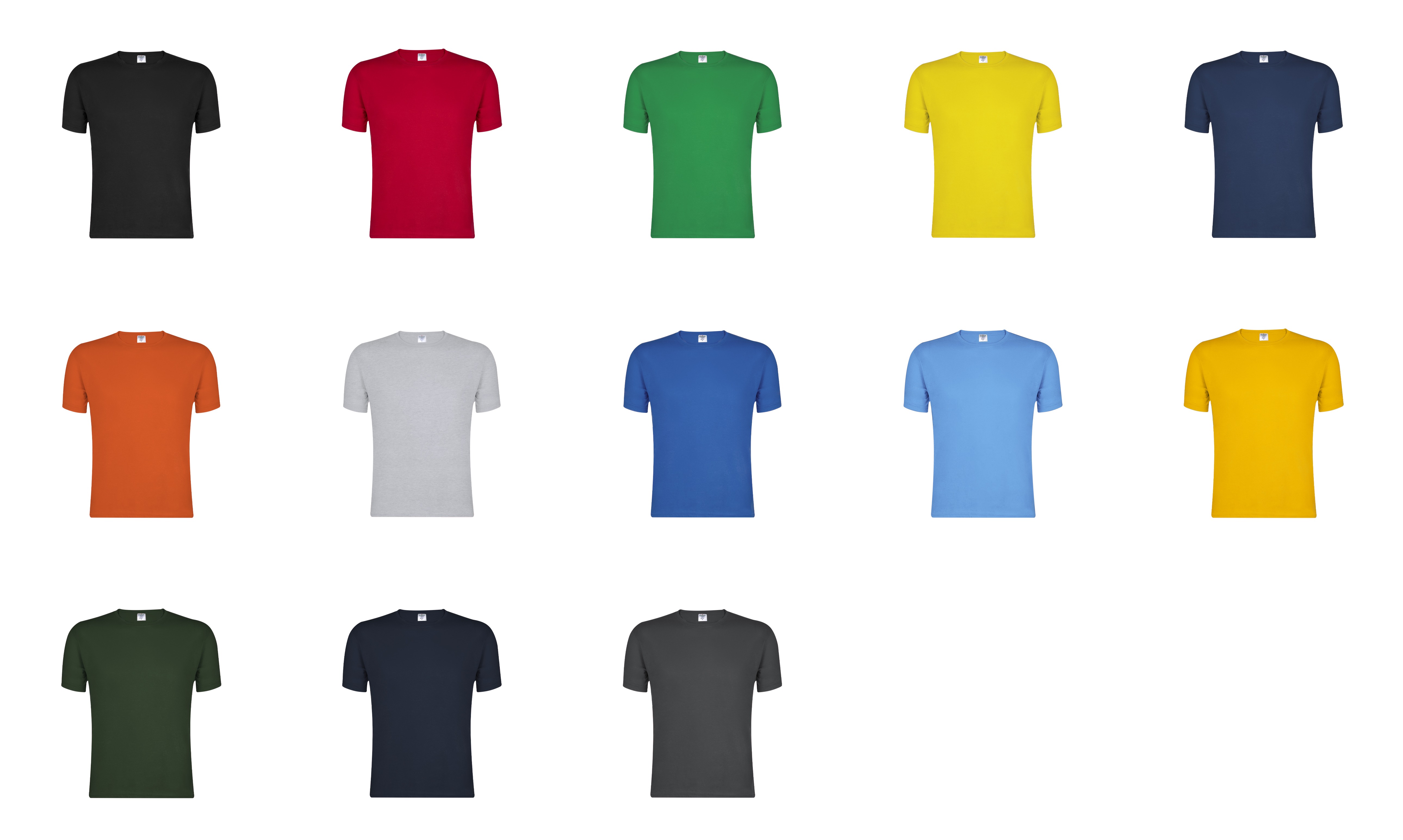 T-Shirt Adulto Côr "keya" MC180 VERMELHO