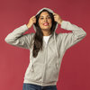 Sweatshirt com Capuz + Fecho Adulto "keya" SWZ280 PRETO