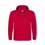 Sweatshirt com Capuz + Fecho Adulto "keya" SWZ280 PRETO