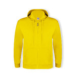 Sweatshirt com Capuz + Fecho Adulto "keya" SWZ280 PRETO