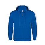 Sweatshirt com Capuz + Fecho Adulto "keya" SWZ280 PRETO
