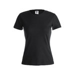 T-Shirt Donna Colore "keya" WCS150 NERO