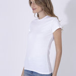 Wit Dames T-Shirt "keya" WCS180 WIT