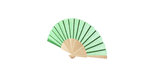 Hand Fan Folklore WHITE