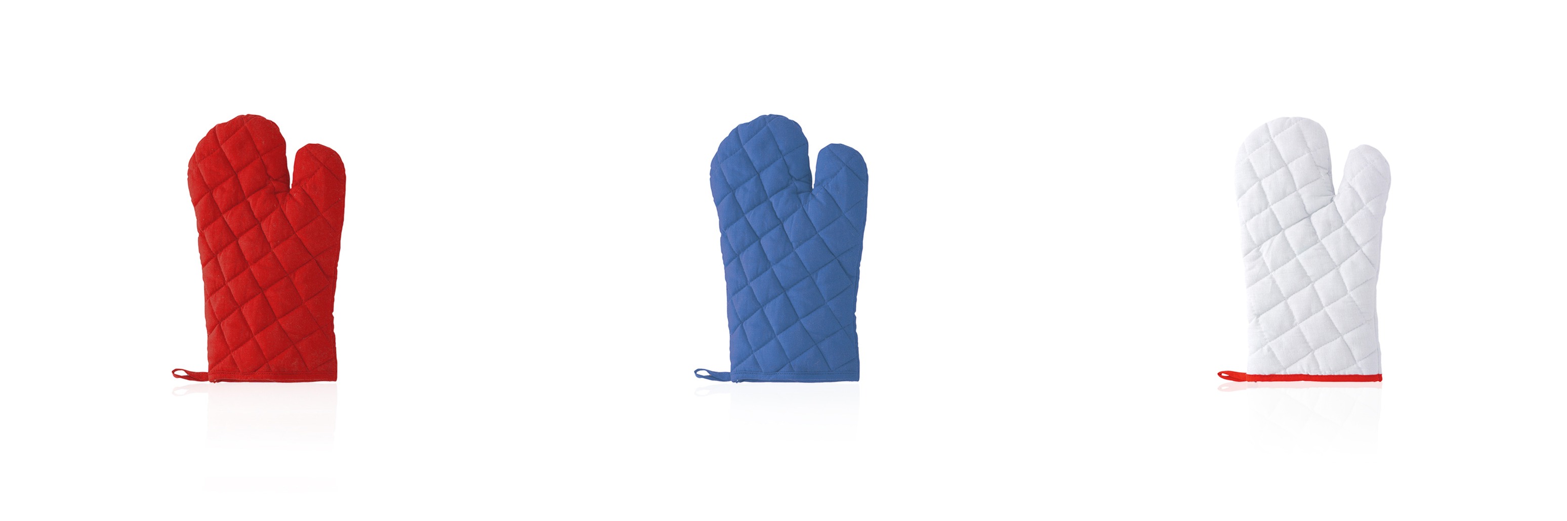 Kitchen Mitten Piper RED