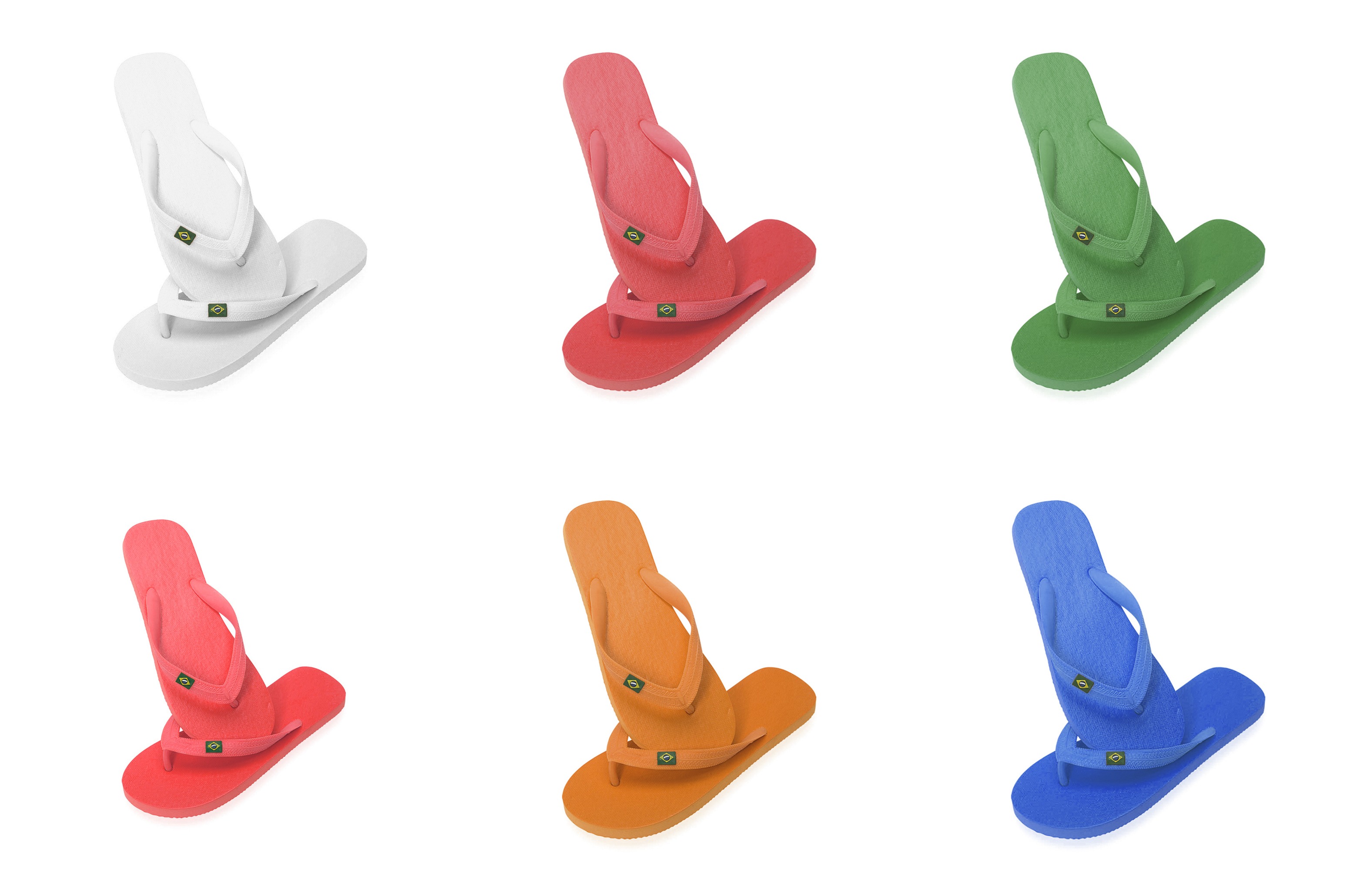 Flip Flops Brasileira WHITE