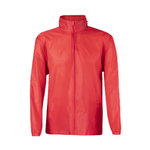 Giacca a Vento Grid ROSSO