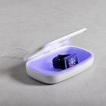 Caja Esterilizadora UV Cargador Halby BLANCO