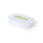Antibacterial Pillbox Hempix WHITE