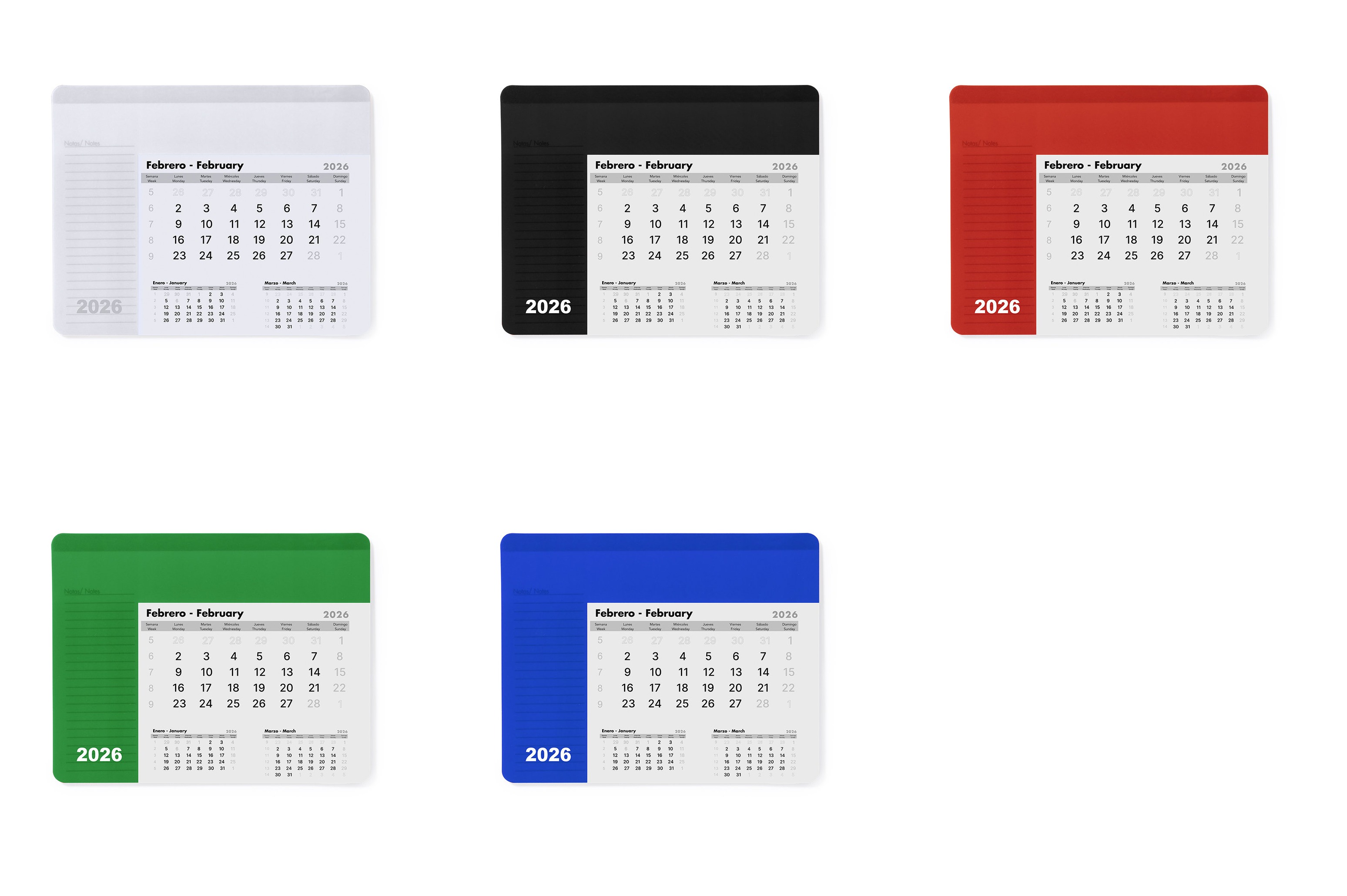 Tapete Rato Calendário Rendux PRETO