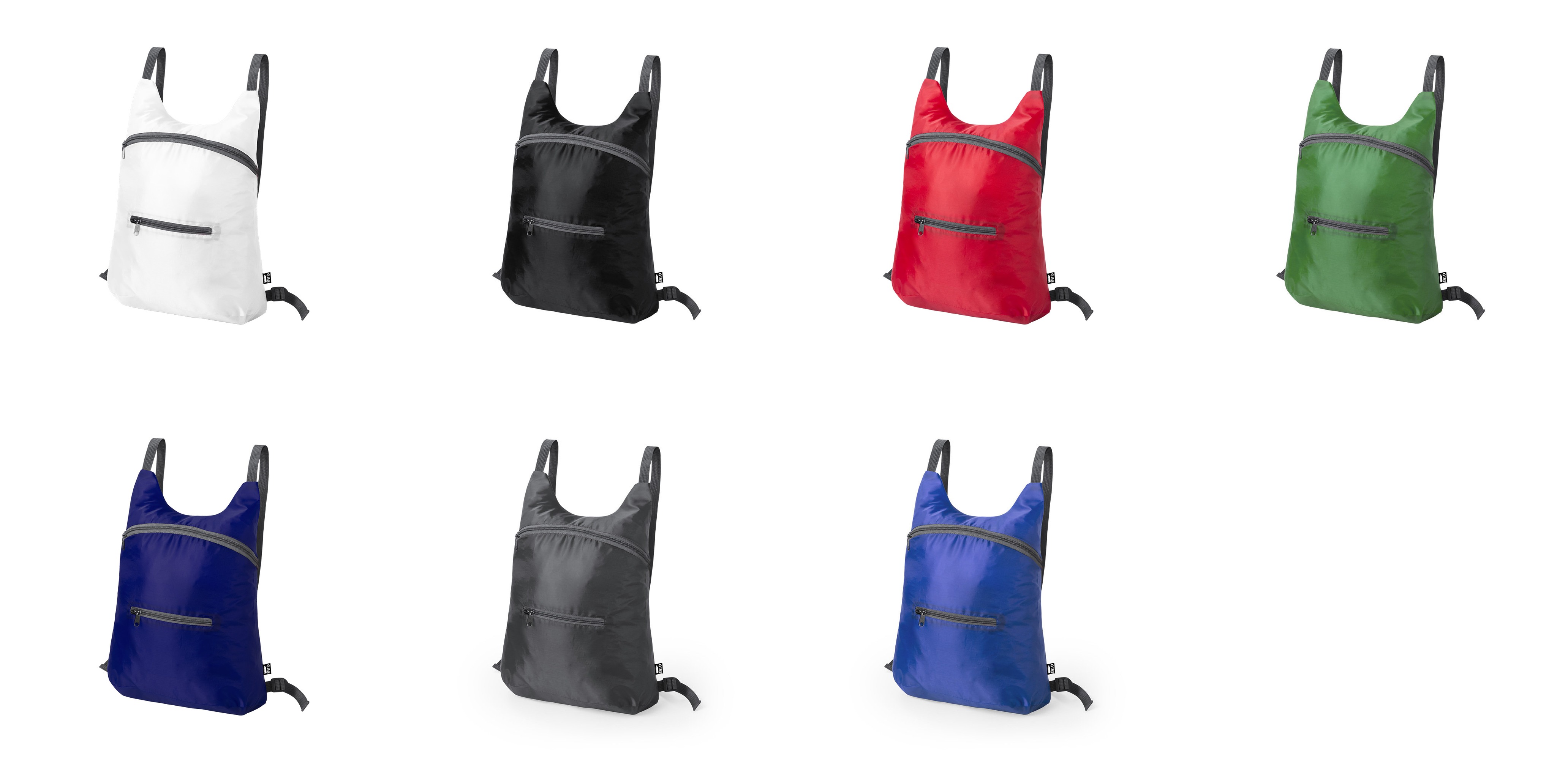 Foldable Drawstring Bag Brocky WHITE