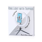 Driepoot Ringlicht Kristen ZWART