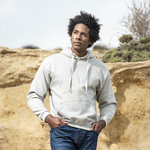 Sweatshirt com Capuz Adulto Harnix PRETO