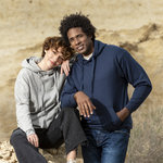 Sweatshirt com Capuz Adulto Harnix PRETO
