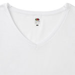 Frauen Weiß T-Shirt Iconic V-Neck WEISS