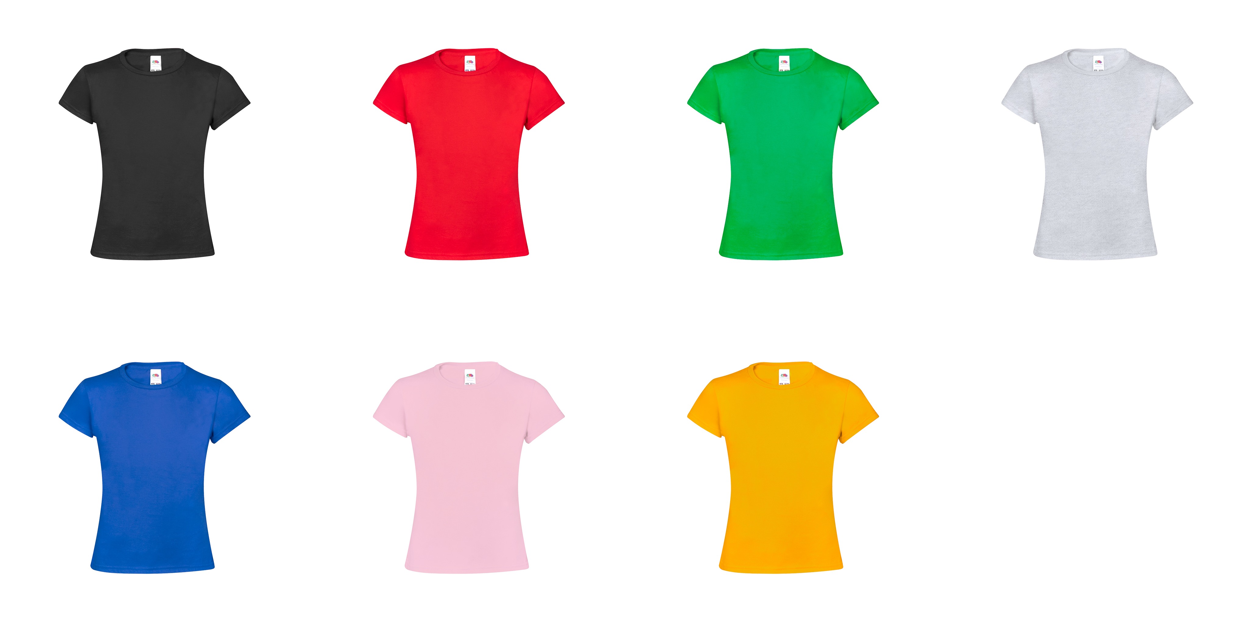 T-Shirt Bambina Colore Iconic NERO