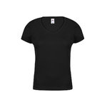 T-Shirt Mulher Côr Iconic V-Neck PRETO