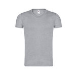 Kleuren T-Shirt Volwassene Iconic V-Neck ZWART