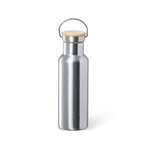 Thermoskan-Fles Duky ZILVER