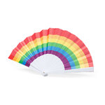Fächer Rupaul RAINBOW