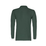 Erwachsene Polo-Shirt Premium Long Sleeve SCHWARZ