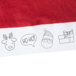 Gorro Pai Natal Criança Rupler VERMELHO