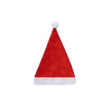 Kinder Kerstmuts Flip ROOD