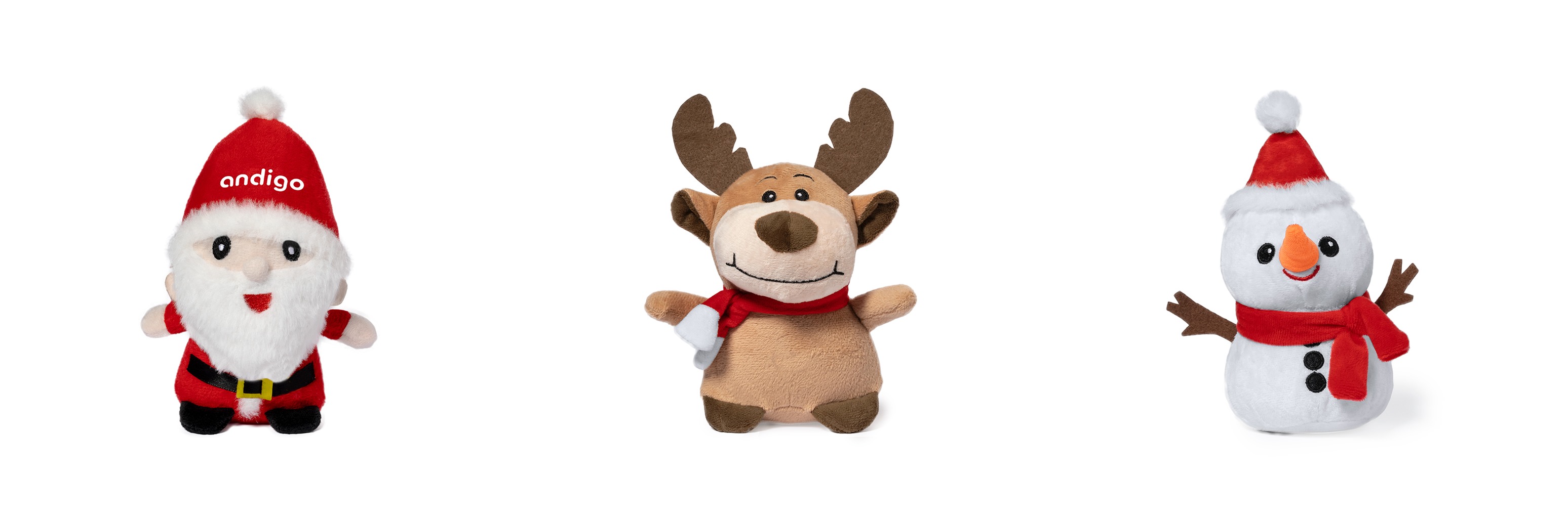 Plüschtier Nando WEIHNACHTSMANN