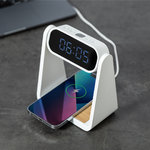 Multifunction Alarm Clock Darret WHITE