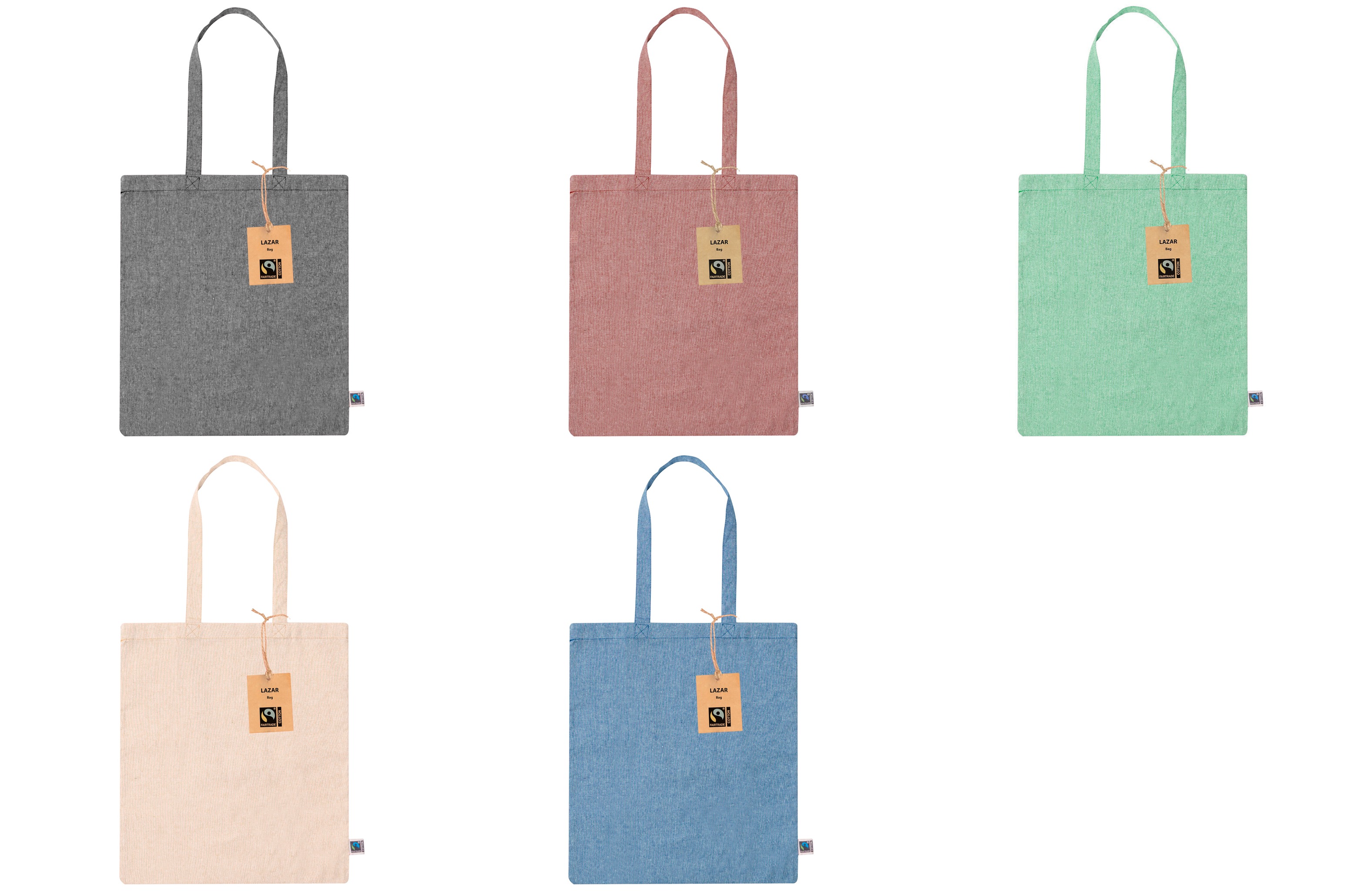 Bolsa Lazar Fairtrade NEGRO