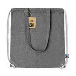 Rugzak Tas Riak Fairtrade ZWART