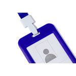 Lanyard Porte-Badge Fleck BLANC