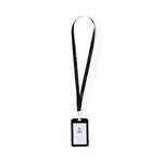 Lanyard Porte-Badge Fleck BLANC