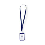 Lanyard Porte-Badge Fleck BLANC