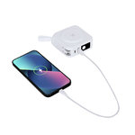 Multifunction Travel Adapter Joks WHITE