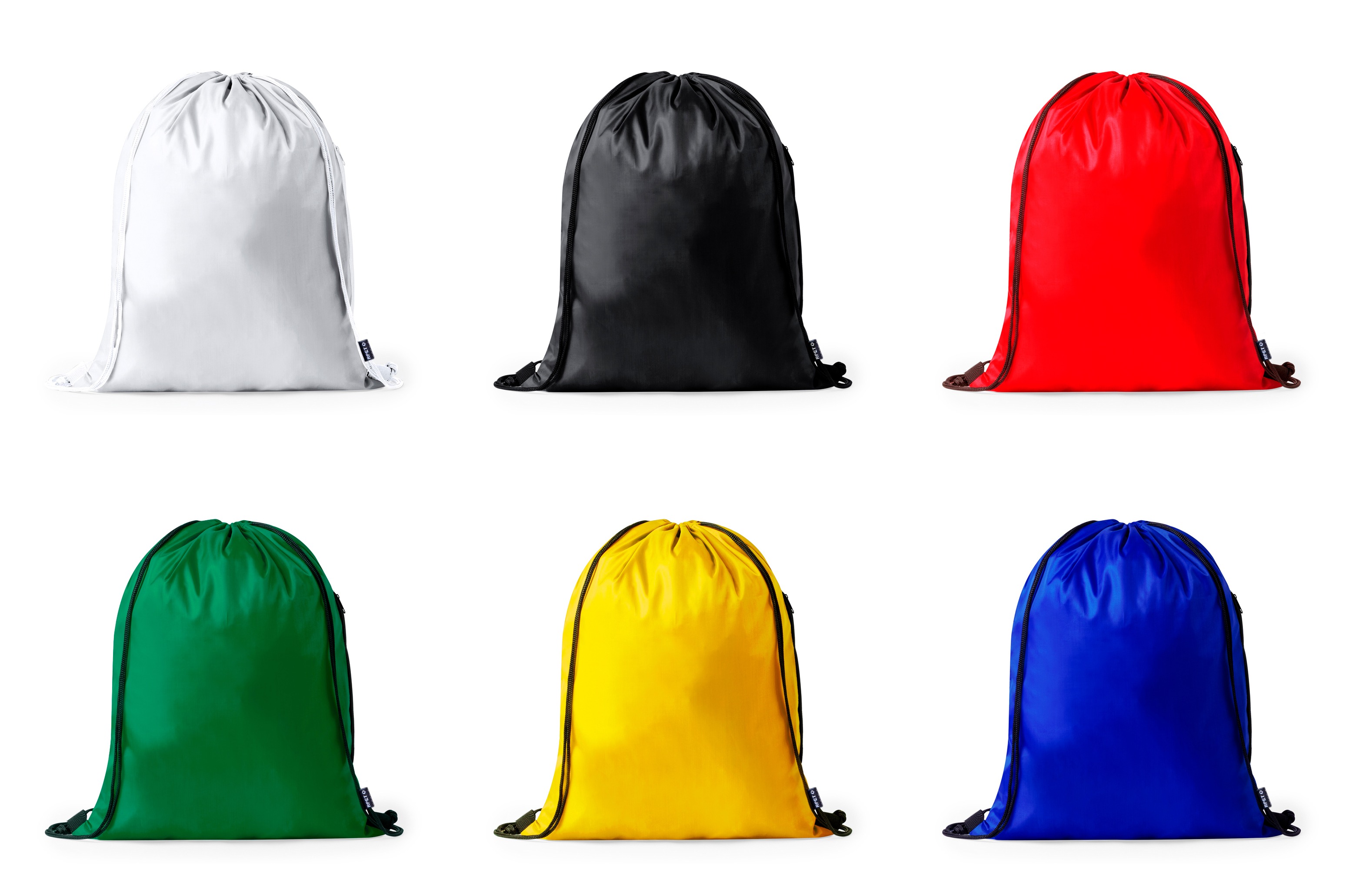 Drawstring Bag Hildan WHITE