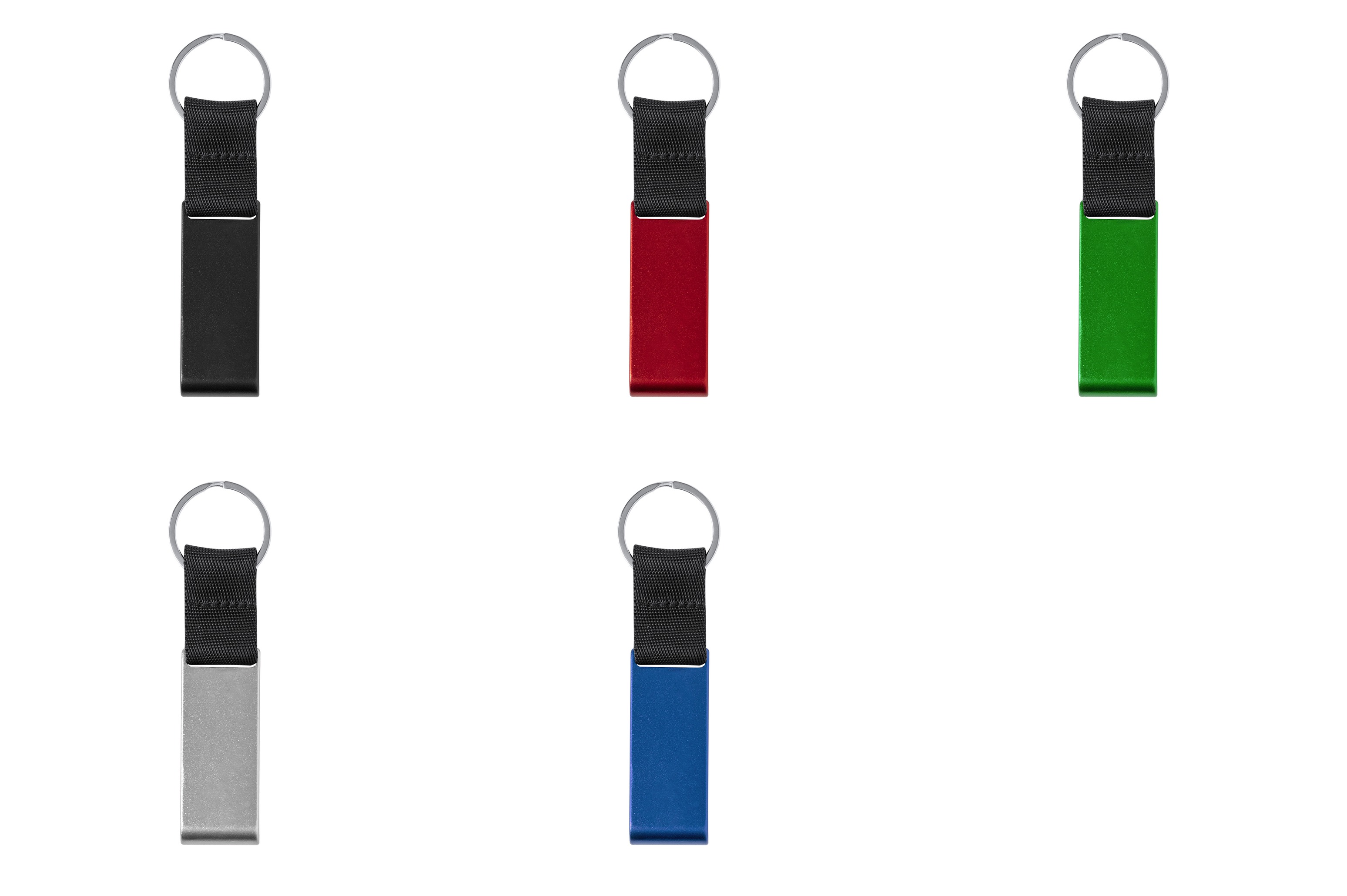 Holder Keyring Fique BLACK